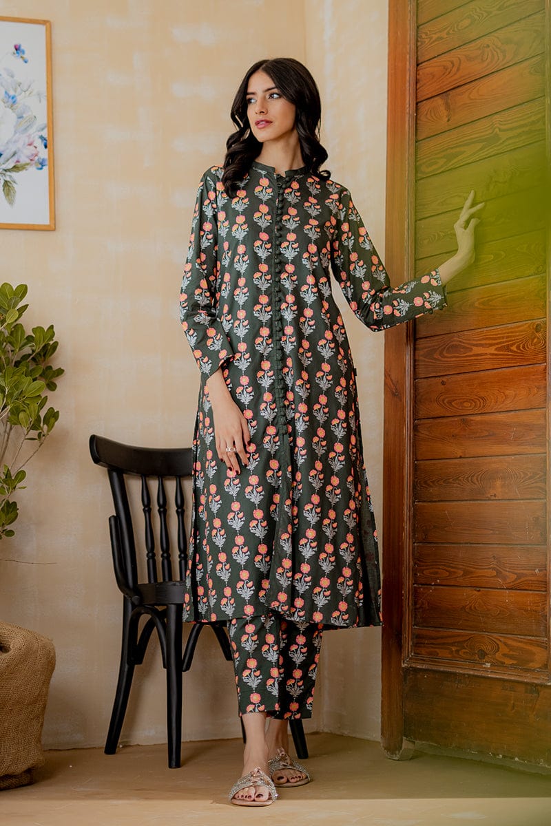 FCC D-484 Digital Printed Shamoz Silk two piece