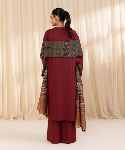 sapphire Embroidered lawn Three Piece SP-715