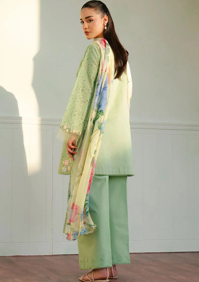 Chikenkari Embroidered lawn Three Piece COCO-51