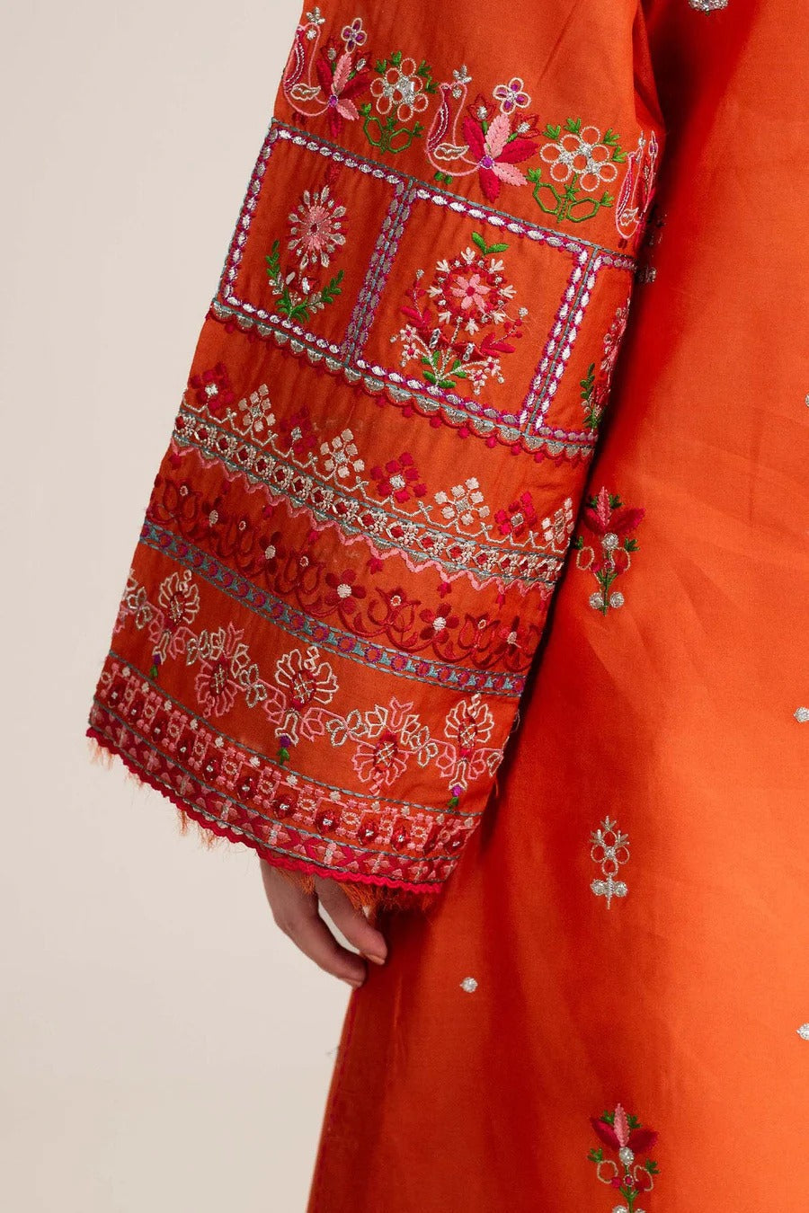 Crossstitch Embroidered lawn Three Piece CS-13