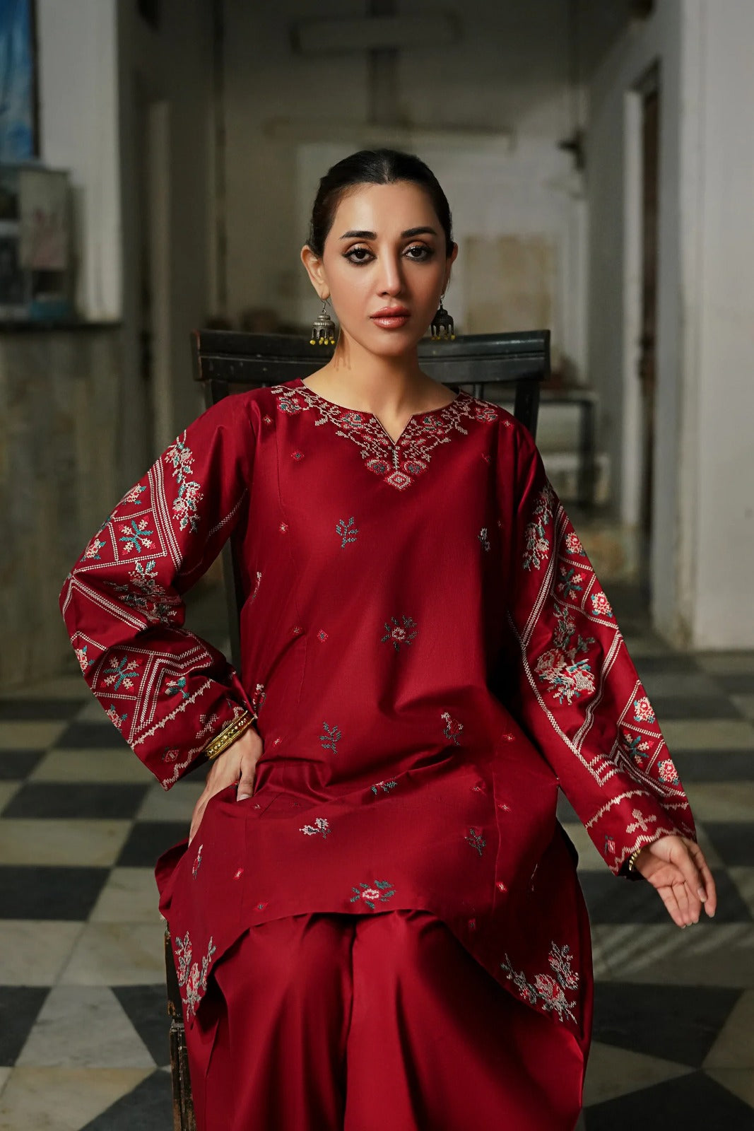 Kayseria D-90  Embroidered Two Piece Lawn Collection