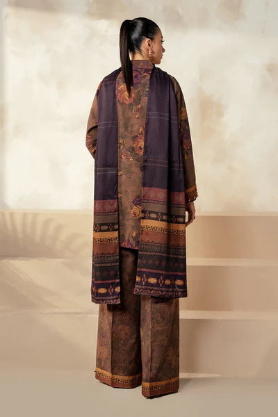 Baroque D-77 Printed three  piece suit