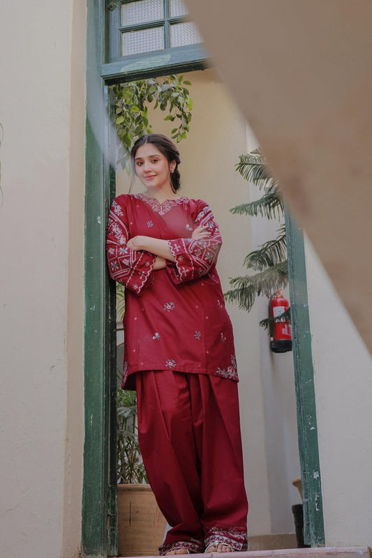 Kayseria D-90  Embroidered Two Piece Lawn Collection