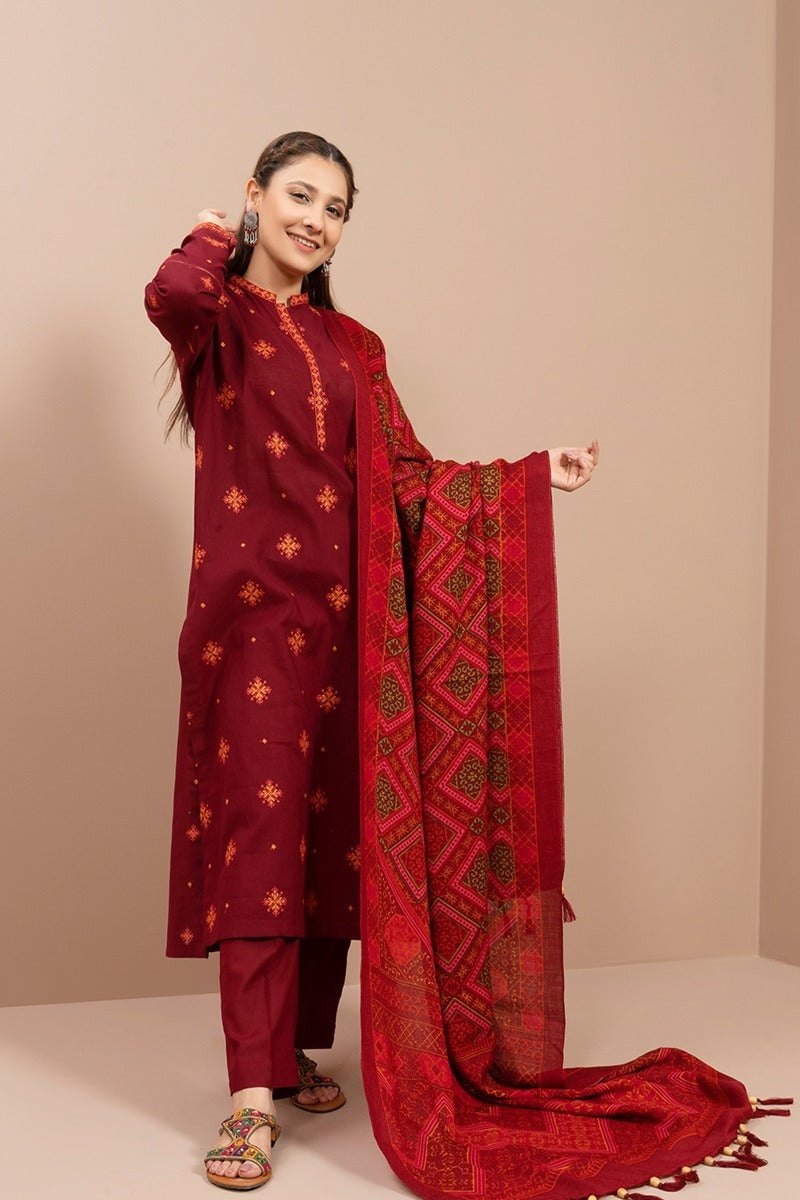 Kayseria Embroidered lawn Three Piece SPL-760