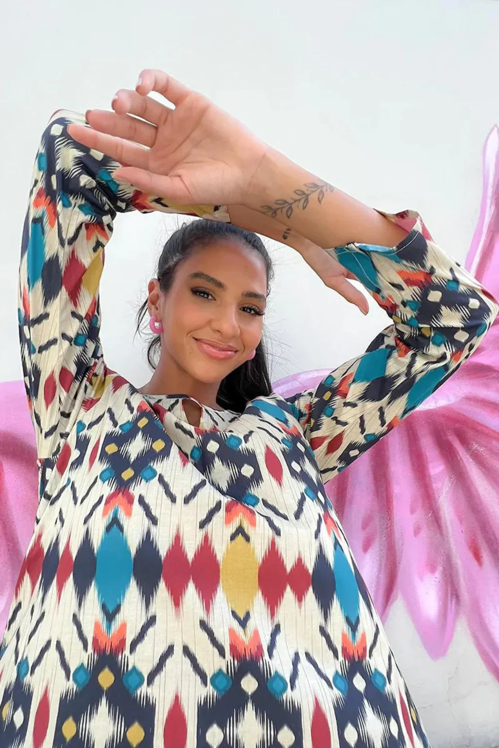 FCC D-479 Digital Printed  Shamoz Silk two piece