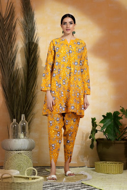 FCC D-485 Digital Printed  Shamoz Silk two piece