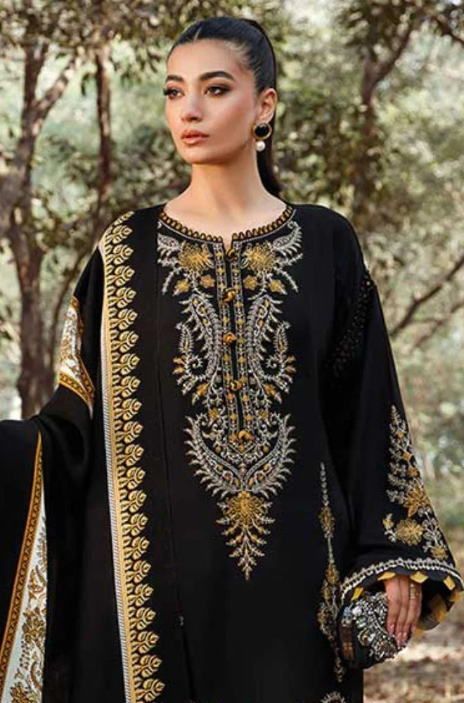 3PC Lawn UNSTITCHED EMBROIDERED SUIT