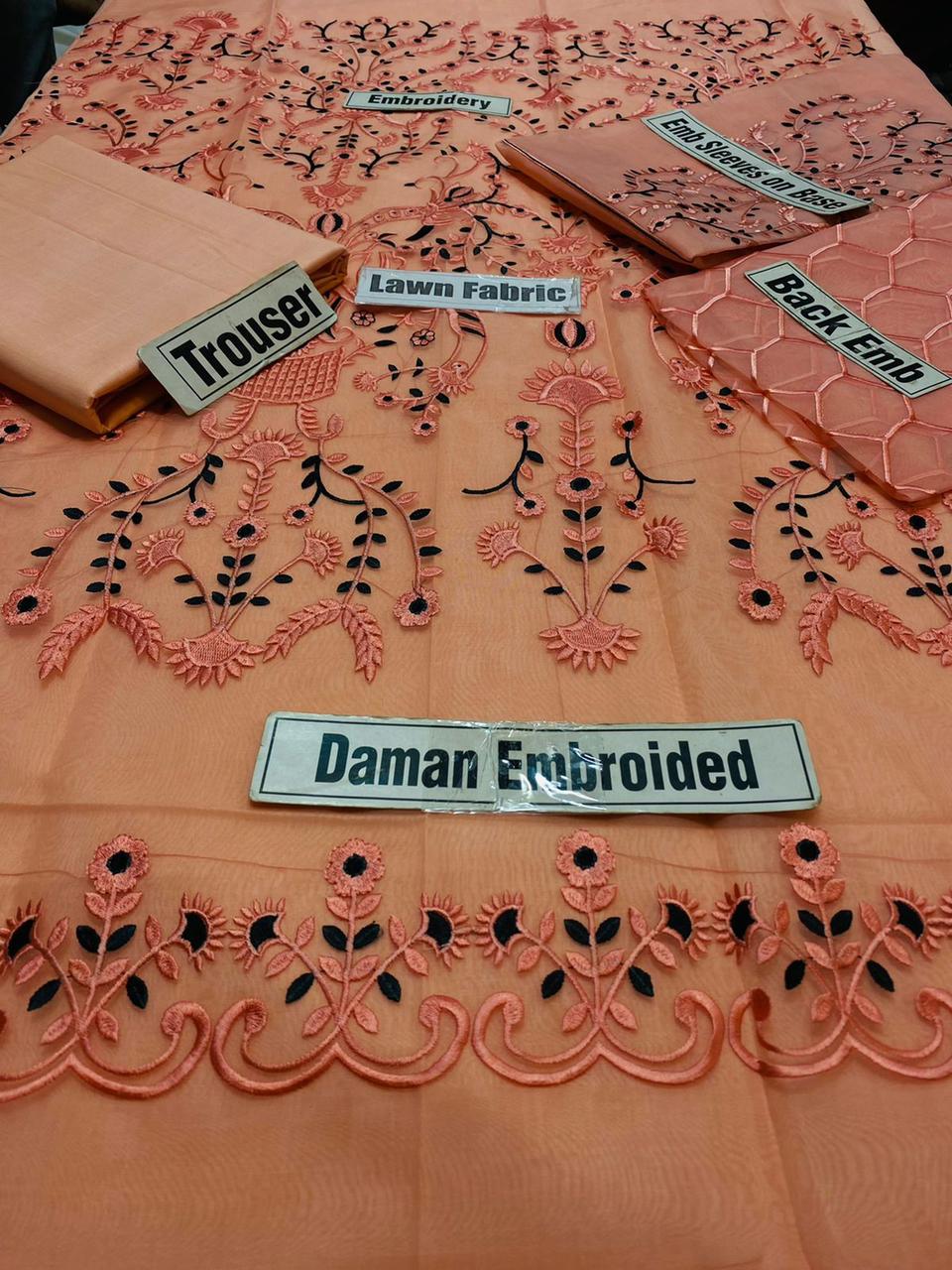 Limelight LT-204 Embroidered Organza Two Piece Collection