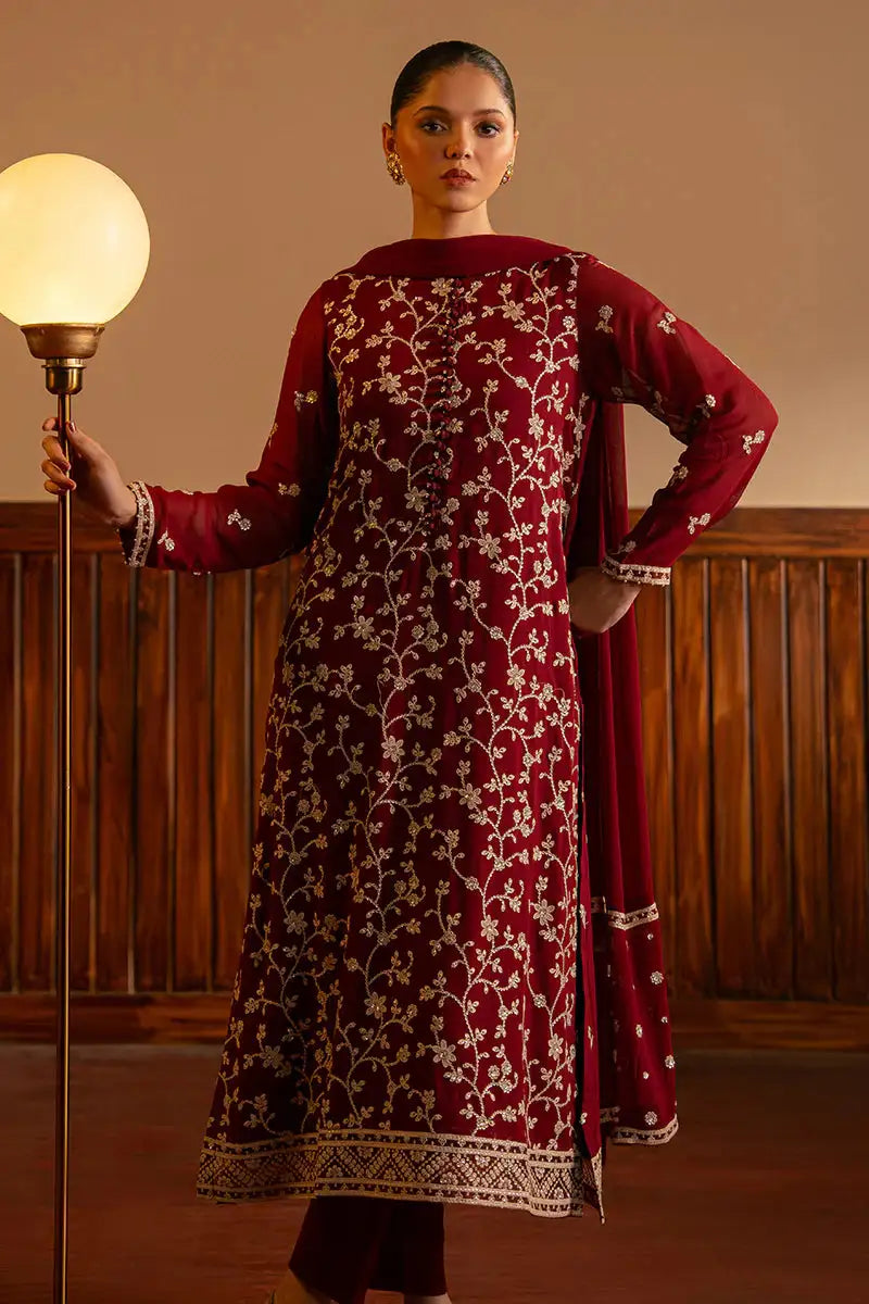 Bareeze Embroidered Three Piece Lawn