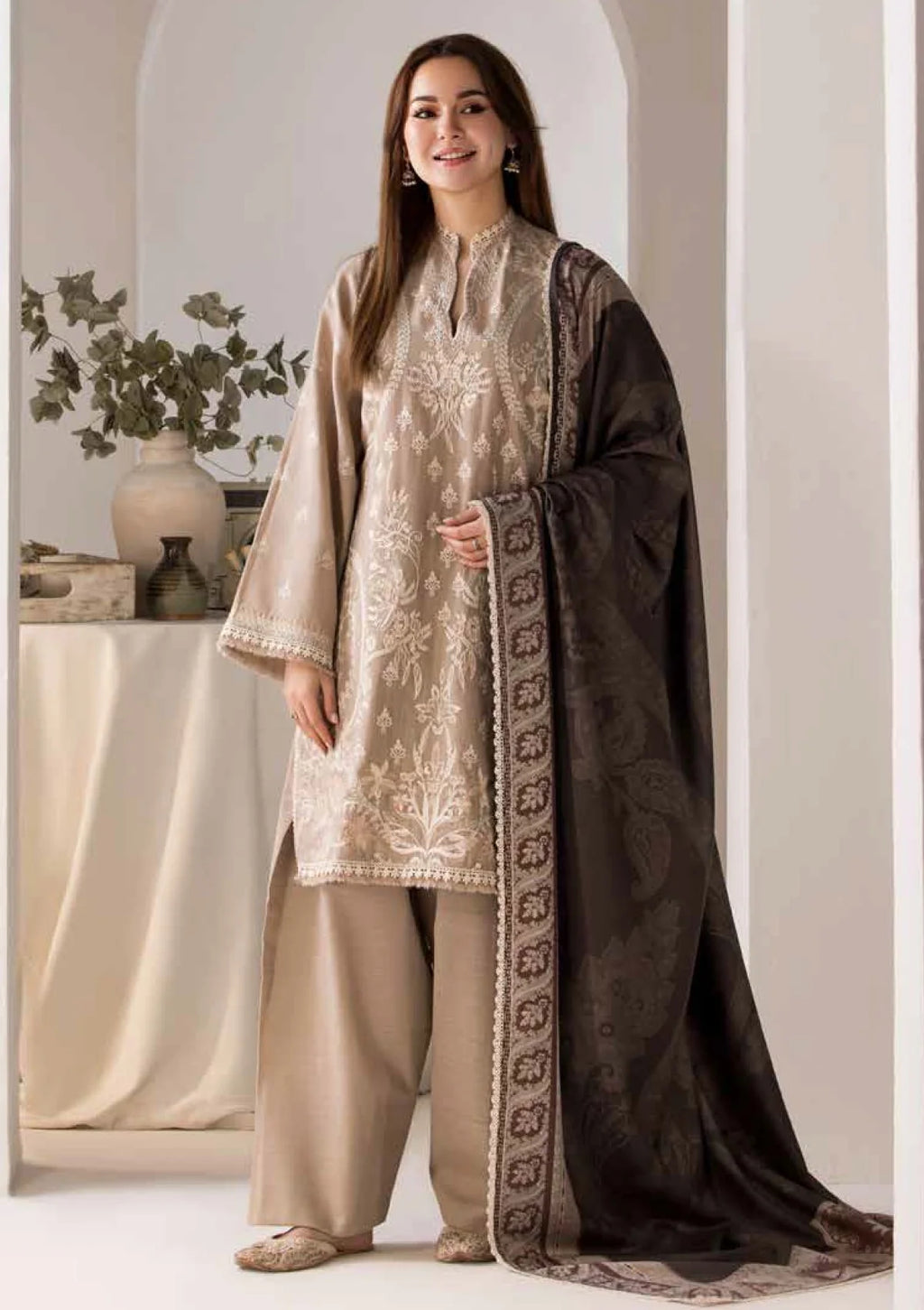 Sobia nazir Embroidered Three Piece Lawn