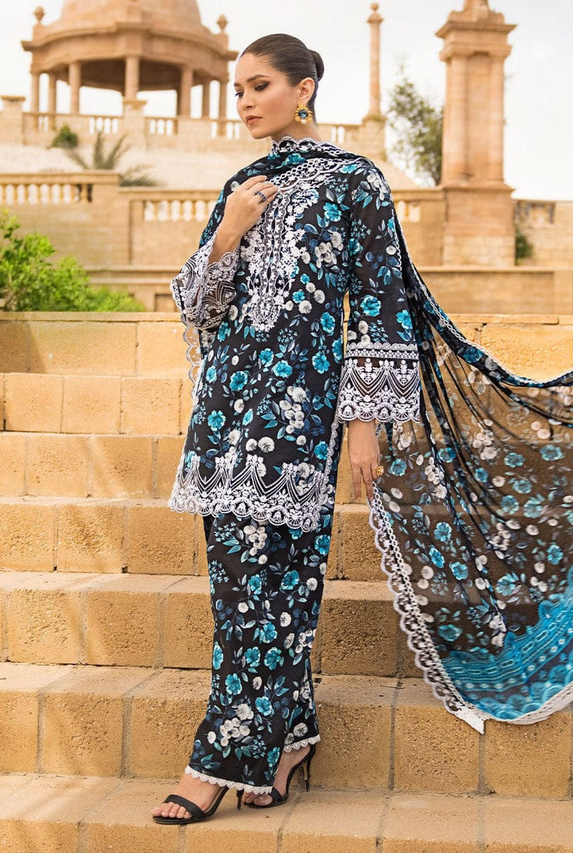 fcc-840 Printed Airjet Viscous Silk Three Piece