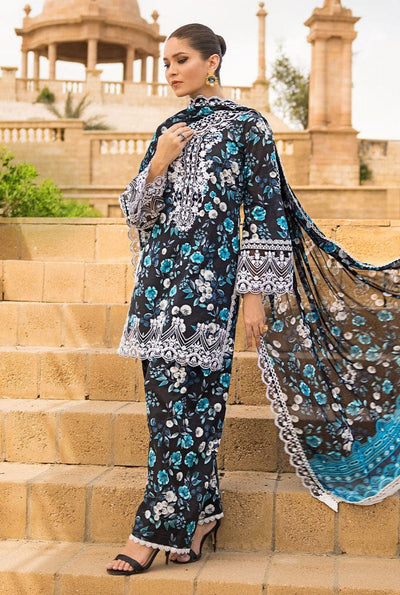 fcc-840 Printed Airjet Viscous Silk Three Piece