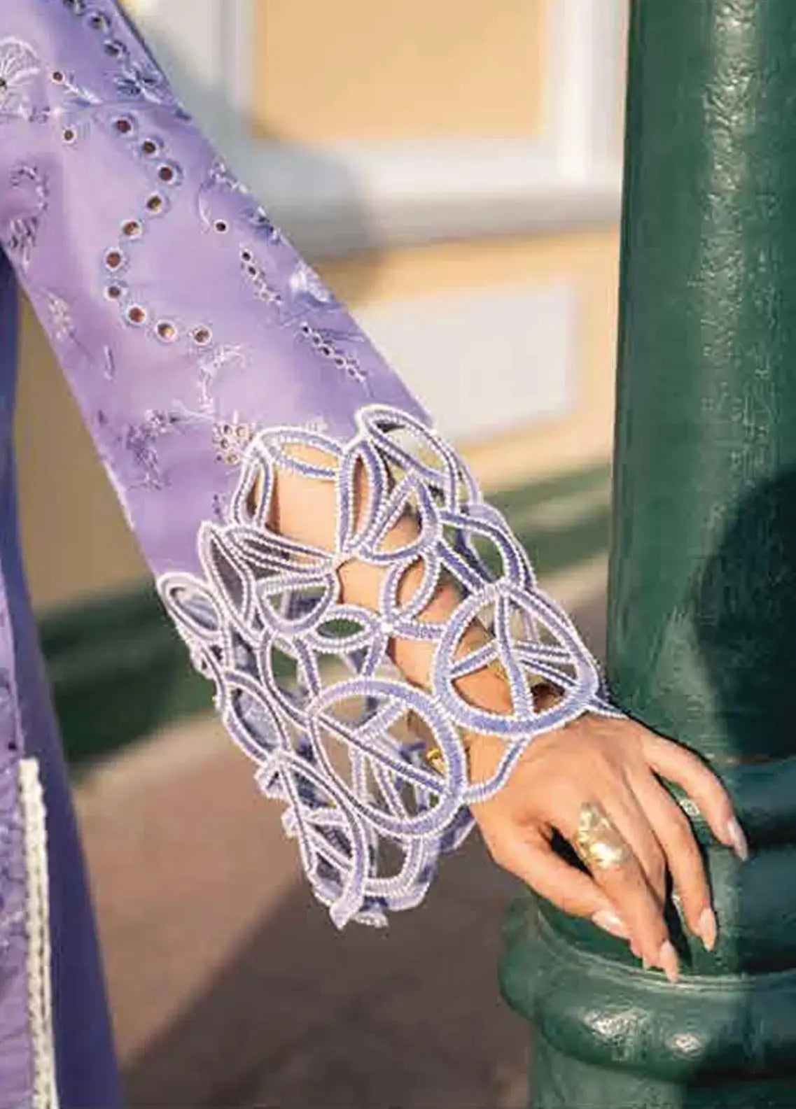 Mushq Embroidered  lawn Three Piece MQ-23